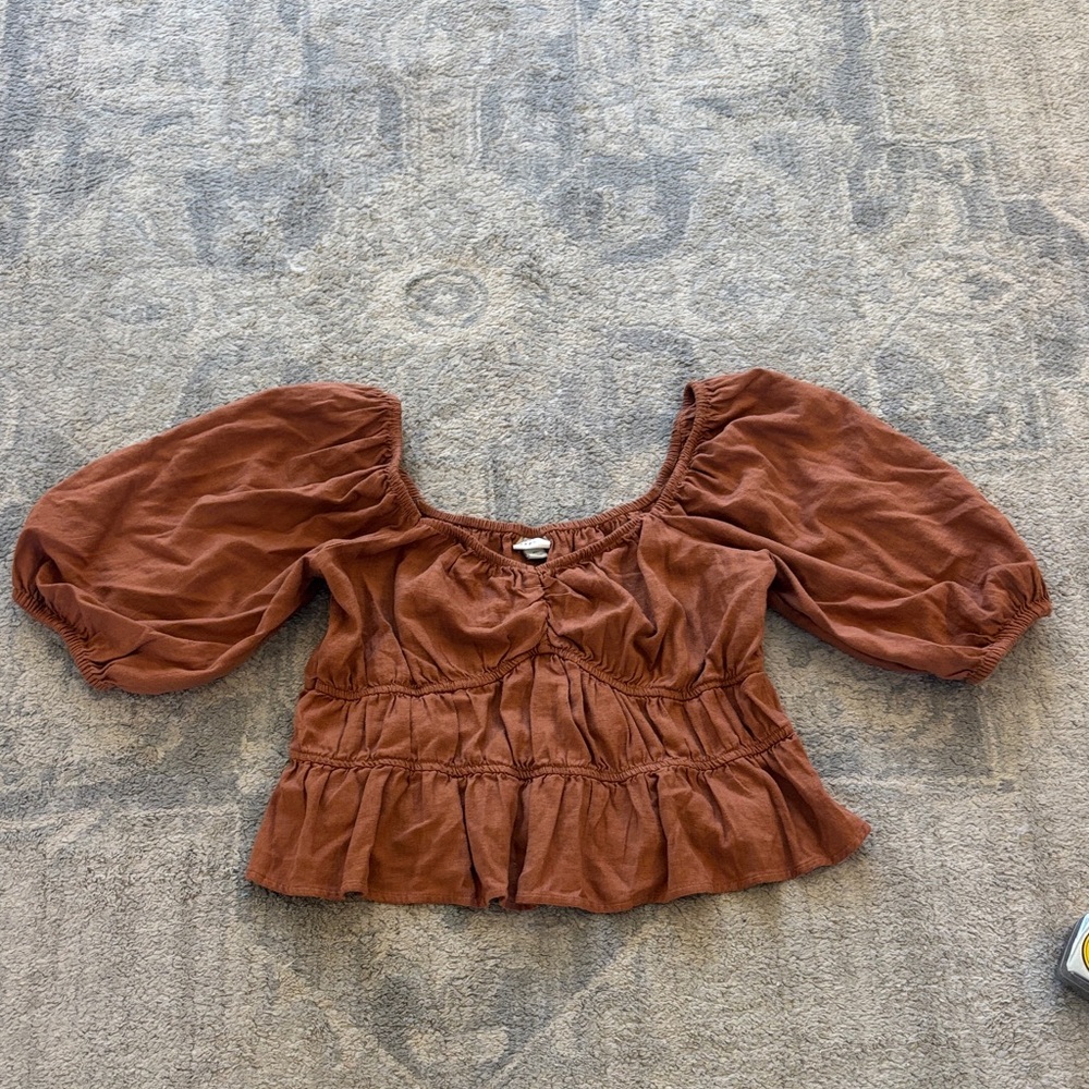 A new day puff sleeve blouse excellent condition